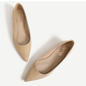 Sam Edelman Wanda Beige Pointed Flats